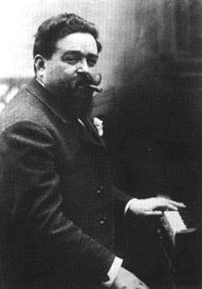 Isaac Albéniz at the piano (1901)