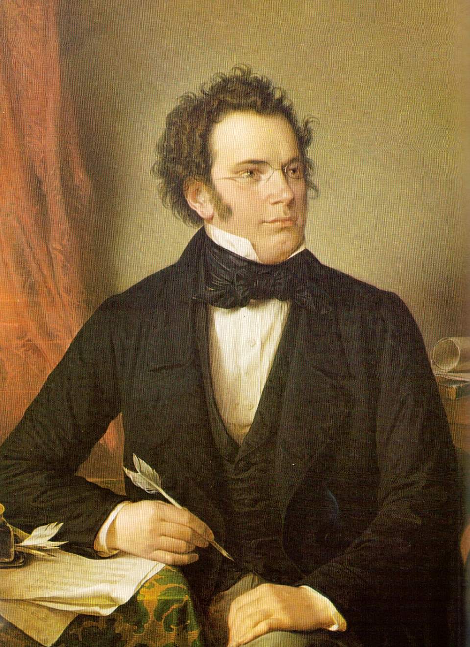 Franz Schubert, composer of Unfinished Symphony