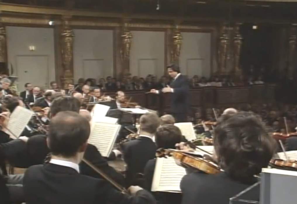 Wiener Philharmoniker plays Schubert's "Unfinished Symphony".