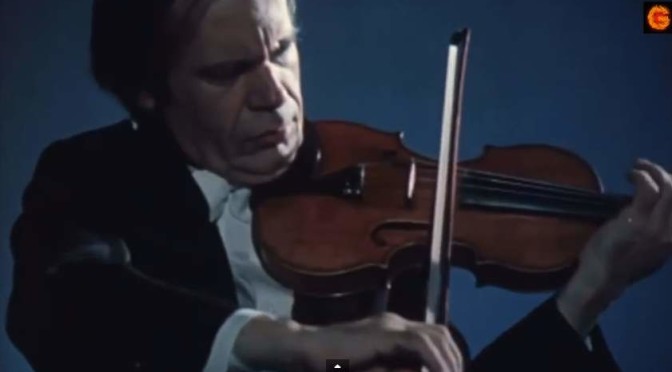 Leonid Kogan plays Paganini's Nel cor più non mi sento