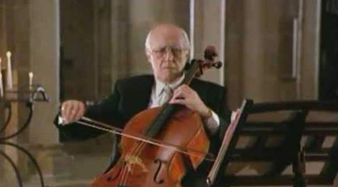 Mstislav Rostropovich plays Bach's Cello Suites