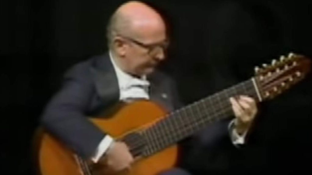 Narciso Yepes plays Romance Anonimo