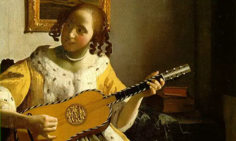 La Rossignol "Guitar Player" by Johannes Vermeer