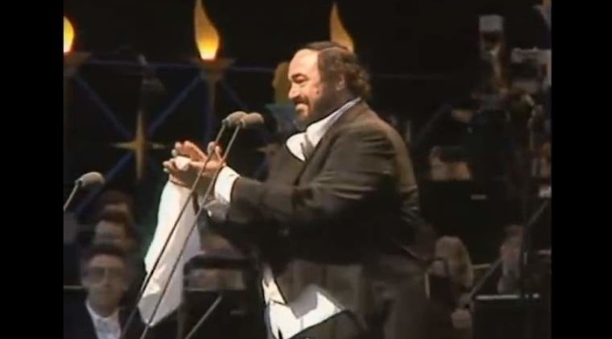Hyde Park - Luciano Pavarotti concert (1991)