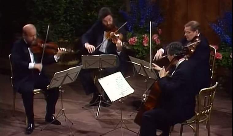 Alban Berg Quartet plays Beethoven's String Quartet No. 1 in F major, Op. 18