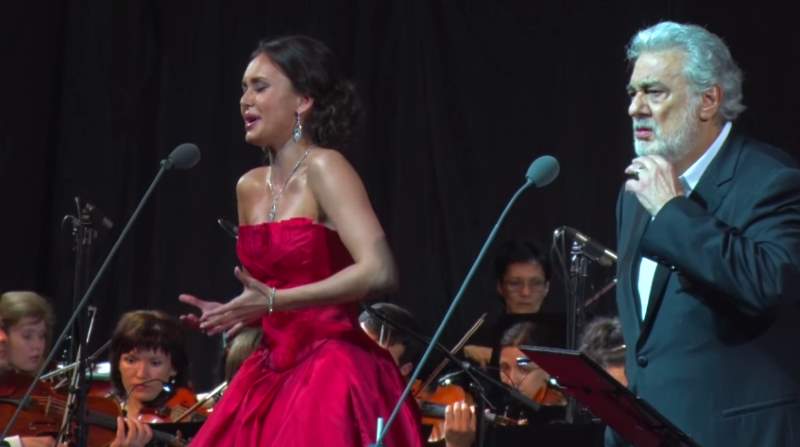 Aida Garifullina and Plácido Domingo - Violetta-Germont duet