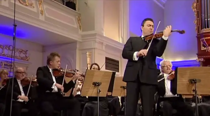 Maxim Vengerov plays Ludwig van Beethoven's Violin Concerto