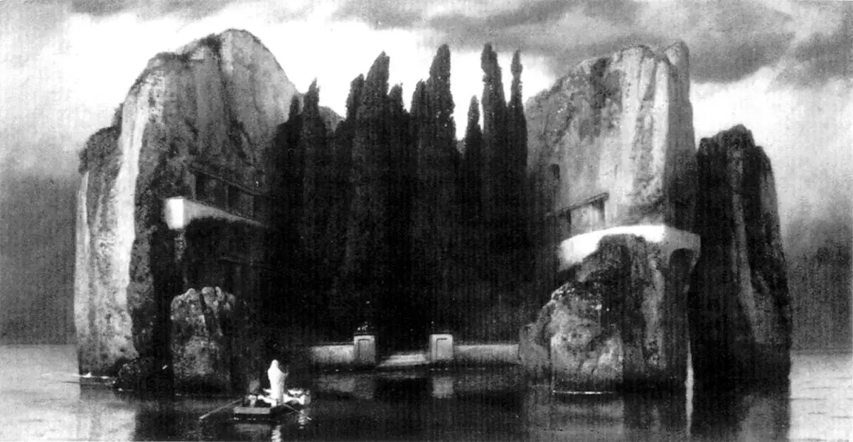 Arnold Böcklin, The Isle of the Dead (Die Toteninsel) - The fourth version