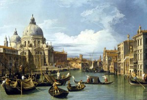 "The Grand Canal and the Church of the Salute" (Canaletto)