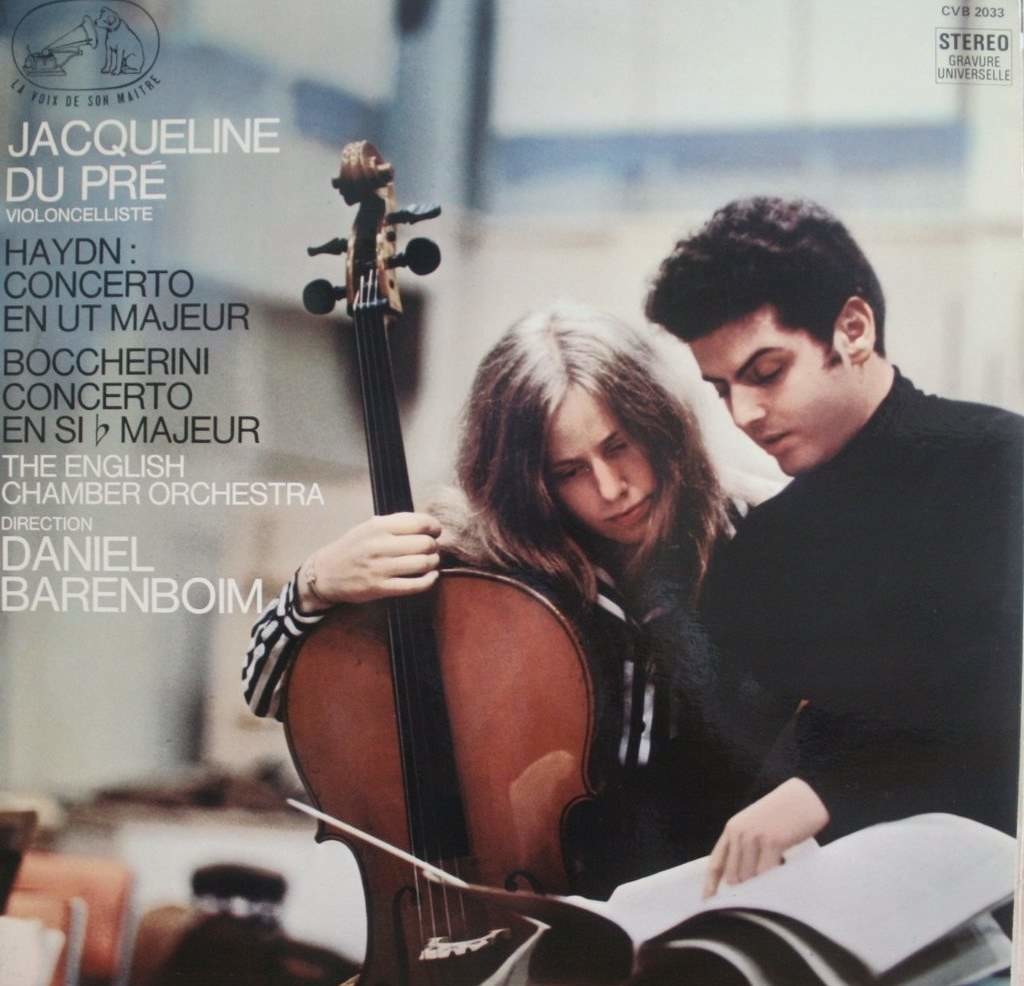 Jacqueline du Pré with Daniel Barenboim