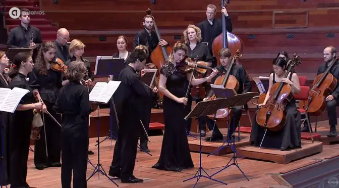 Amsterdam Sinfonietta (Candida Thompson and Sergey Khachatryan) - Mozart - Sinfonia Concertante