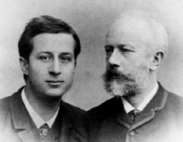 Siloti with Tchaikovsky
