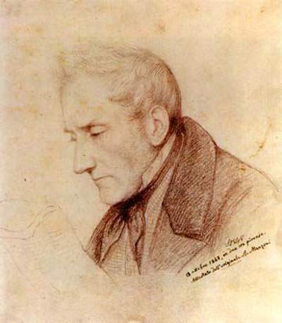 Alessandro Manzoni (7 March 1785 - 22 May 1873), in whose honor Verdi wrote the Requiem