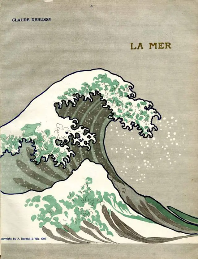 Cover of the 1905 edition of La Mer