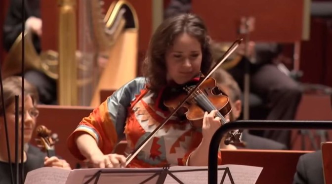 atricia Kopatchinskaja performs Igor Stravinsky's Violin Concerto