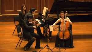 Trio Concorde performs Tchaikovsky's Piano Trio in A minor