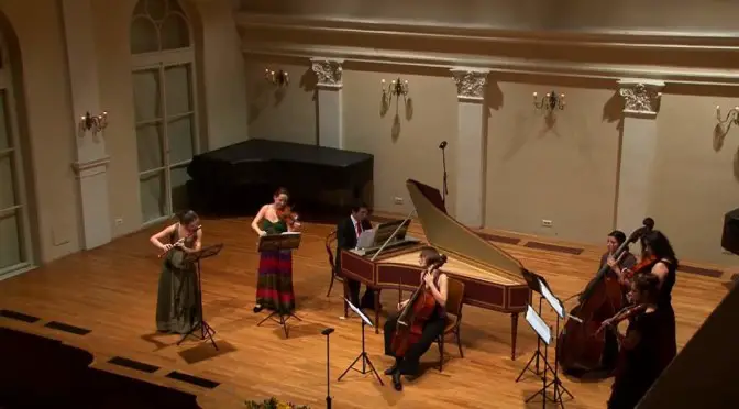 Croatian Baroque Ensemble performs Bach's Brandenburg Concerto No. 5