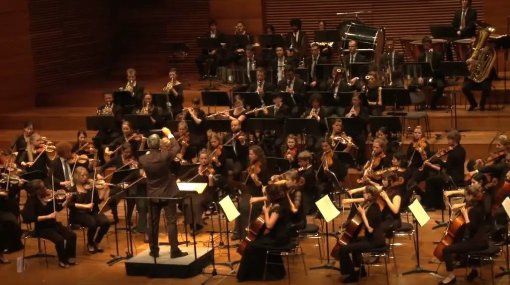 Orchestra of the University of Music FRANZ LISZT Weimar performs Nikolai Rimsky-Korsakov's Scheherazade