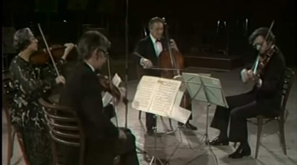 Quartetto Italiano plays Franz Schubert's String Quartet No. 14 in D minor