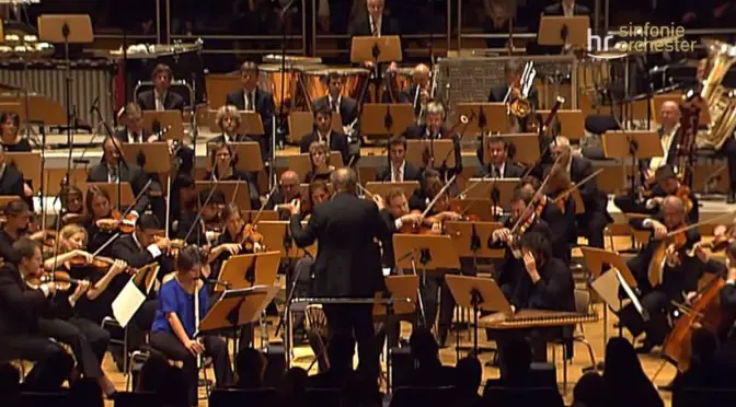 hr-Sinfonieorchester performs Fazıl Say's Istanbul Symphony