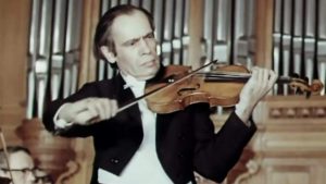 Leonid Kogan, a preeminent Soviet violinist of the 20th century, performs Zigeunerweisen (Gypsy Airs), Op. 20, a musical composition for violin and orchestra written in 1878 by the Spanish composer Pablo de Sarasate.