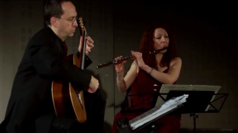 Cavatina Duo plays Bach Flute Sonata BWV 1035