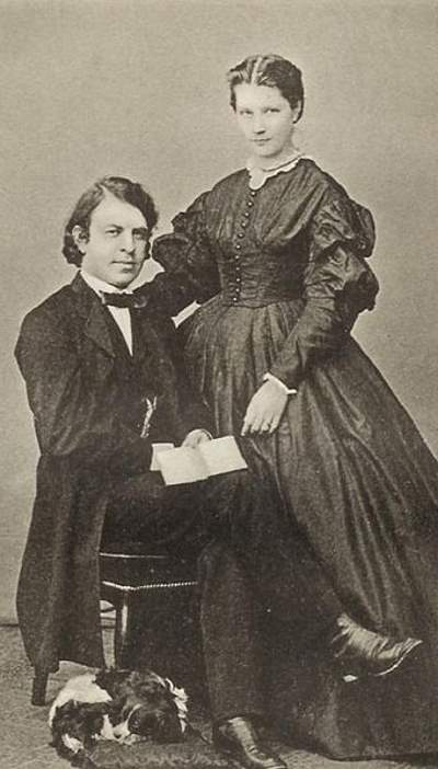 Joseph Joachim and Amalie Weiss