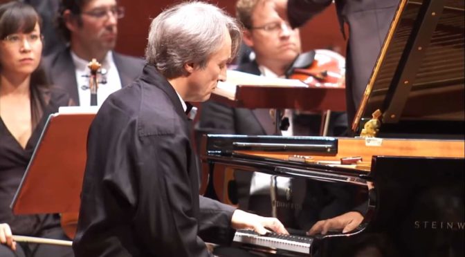 Jean-Efflam Bavouzet performs Maurice Ravel's "Piano Concerto for the Left Hand in D major"