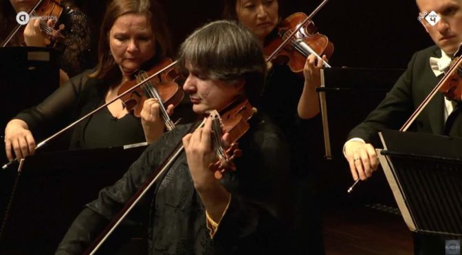Liviu Prunaru performs Felix Mendelssohn's Concerto for Violin and String Orchestra
