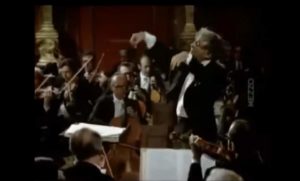 Conducted by Leonard Bernstein, Vienna Philharmonic performs Gustav Mahler Symphony No. 4