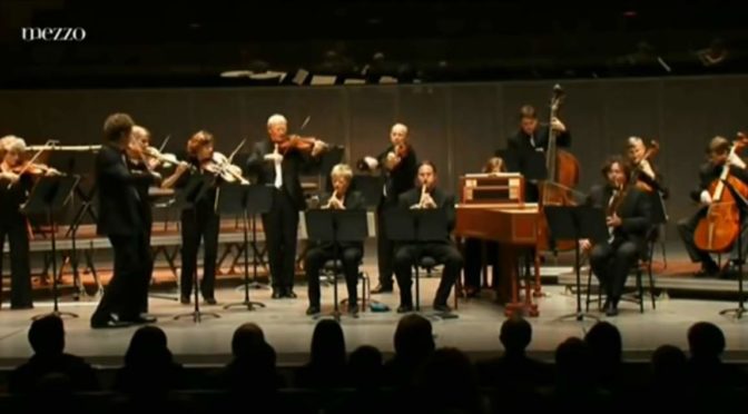 Freiburger Barockorchester performs Bach - Orchestral Suites