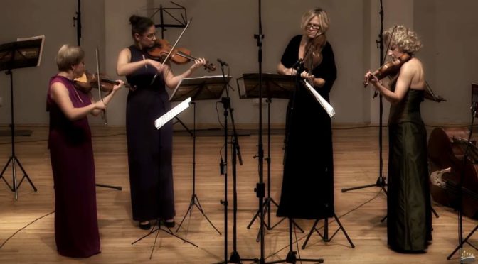 Croatian Baroque Ensemble performs Georg Philipp Telemann's Concertos for Four Violins No. 2