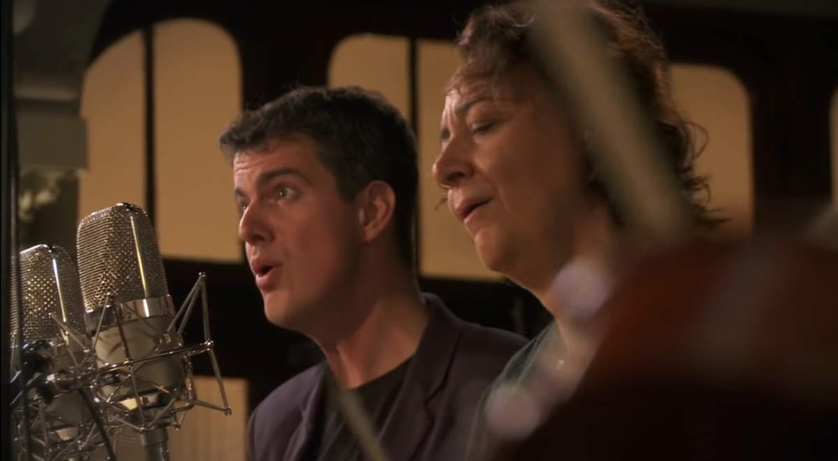 Nathalie Stutzmann & Philippe Jaroussky - Recording Handel duet "Son nata a lagrimar"