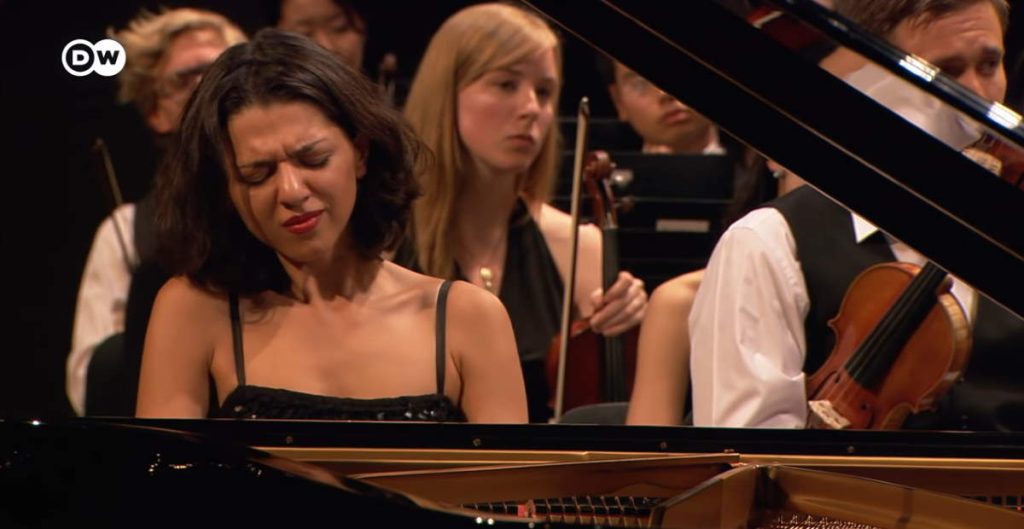 Khatia Buniatishvili performs Sergei Rachmaninoff's Piano Concerto No. 3, Op. 30.