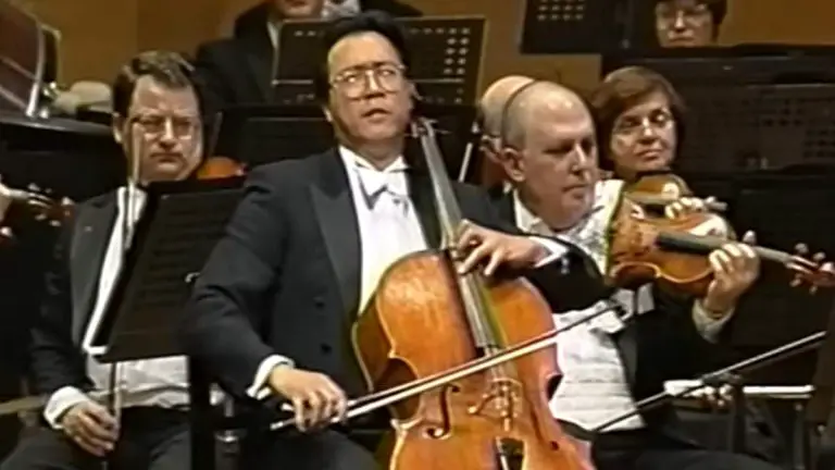 Yo-Yo Ma performs Edward Elgar Cello Concerto