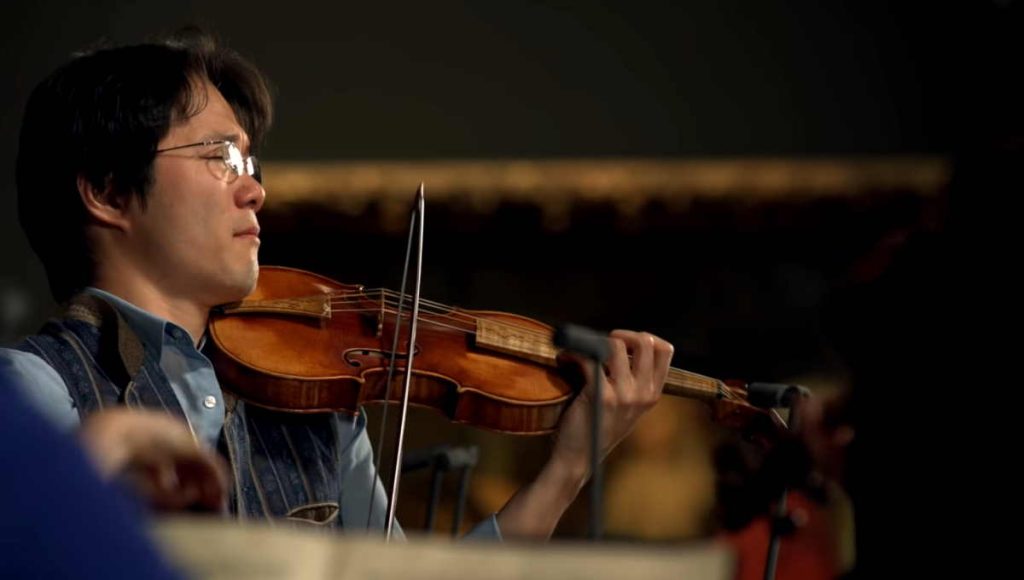 Shunske Sato performs Johann Sebastian Bach Violin Concerto in D minor