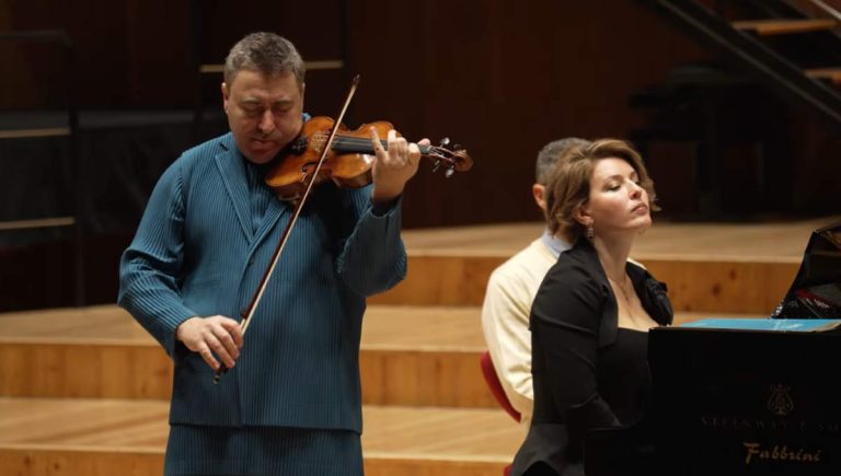 Osetinskaya and Vengerov perform Beethoven Violin Sonata No. 9, Op. 47 in A major, commonly known as the Kreutzer Sonata