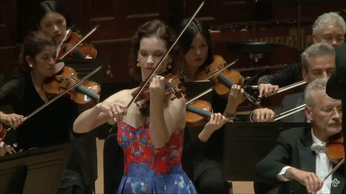 Hilary Hahn performs Beethoven Violin Concerto