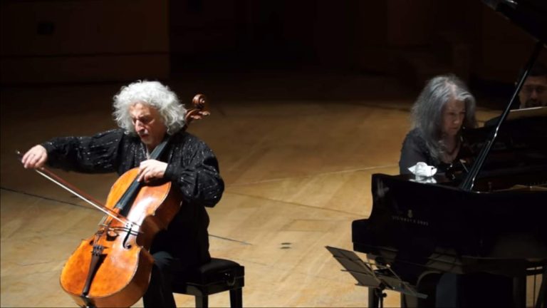 Schubert: Arpeggione sonata [Argerich, Maisky]