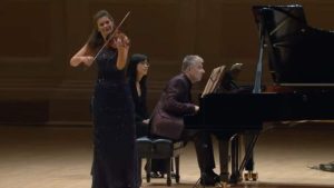 Janine Jansen and Jean-Yves Thibaudet perform Debussy, Grieg, and Chausson