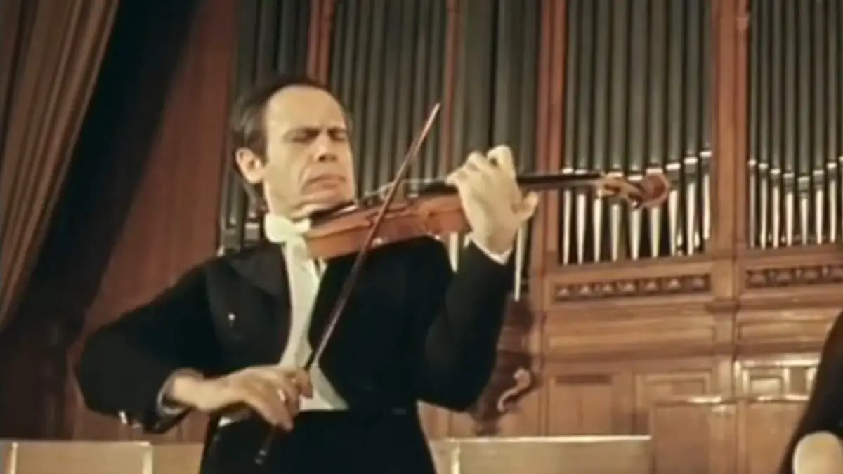 Leonid Kogan, Nina Kogan perform Meditation for Violin and Piano by Alexander Glazunov