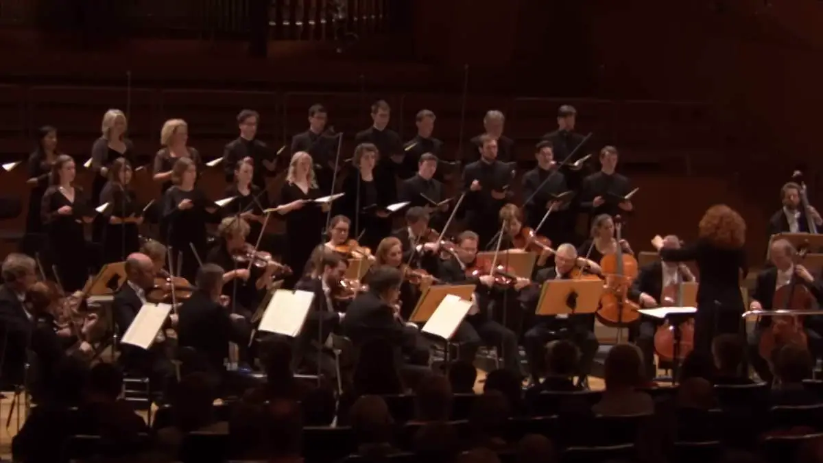 Conducted by Emmanuelle Haïm, the hr-Sinfonieorchester and the Chœur du Concert D'Astrée perform Georg Friedrich Händel Dixit Dominus