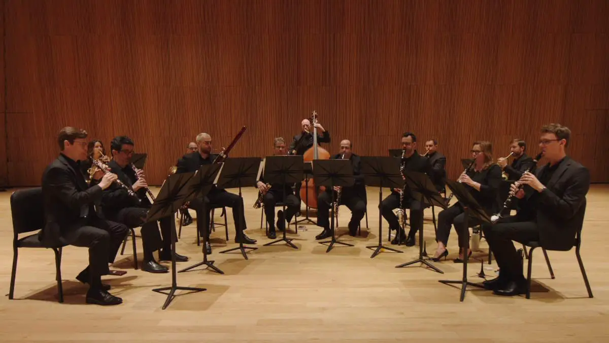 The MET Orchestra Chamber Ensemble performs Mozart Serenade No. 10 Gran Partita for winds